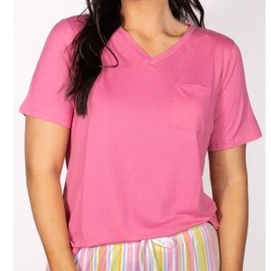 NEW The Royal Standard Pink V-Neck T-Shirt